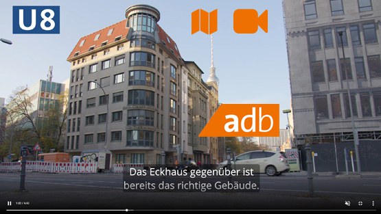 ADB Video mit Wegbeschreibung