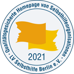 SIegel für eine Qualitätsgesicherte Homepage bei Selbsthilfeorganisationen 2022