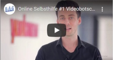 Screenshot Youtube BAG - Videobotschaften